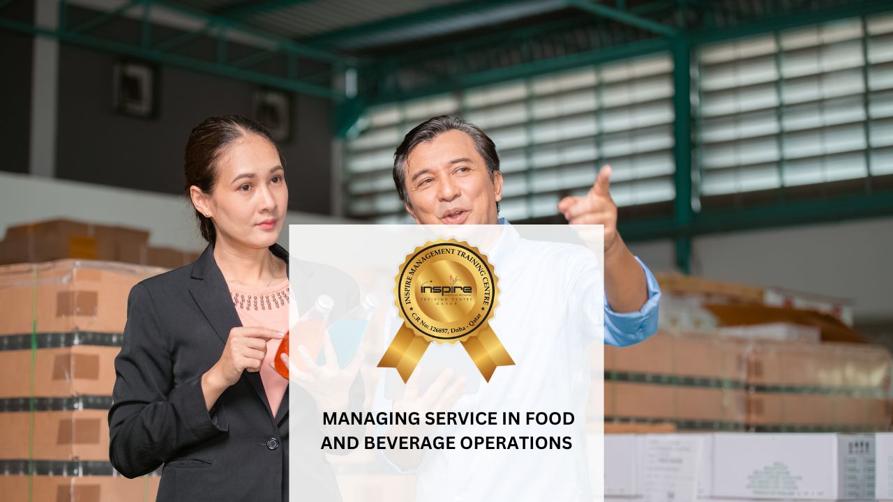 MANAGING SERVICE IN FOOD AND BEVERAGE OPERATIONS, 5th