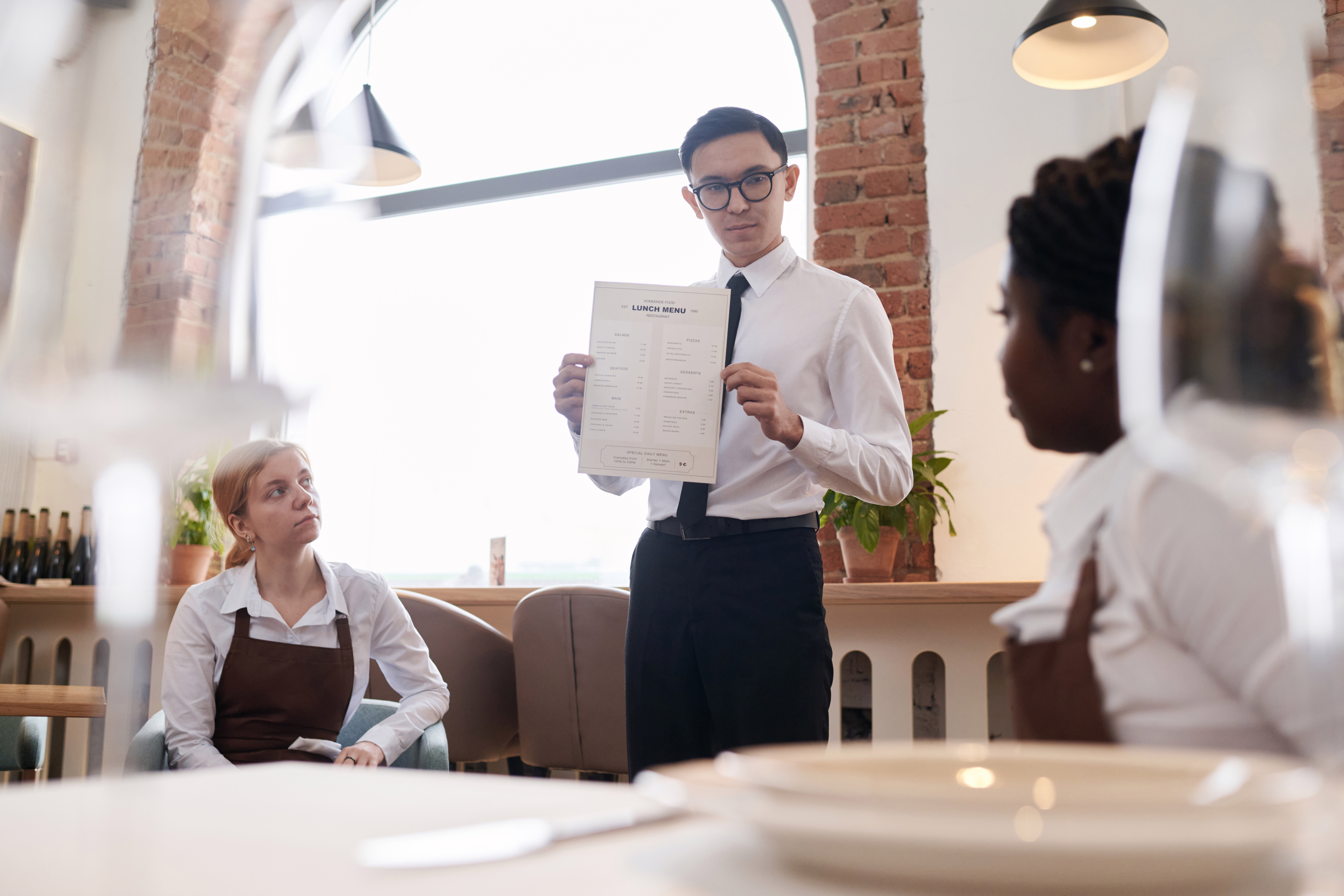 Menu Knowledge for Restaurant Service Staff