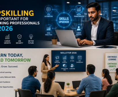 Professionals learning digital and AI skills for career growth in 2026.